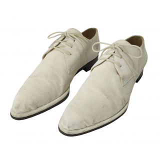 Jacquemus White Leather Oxford Lace Ups Shoes
