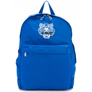 Kenzo Tiger Blue Nylon Backpack