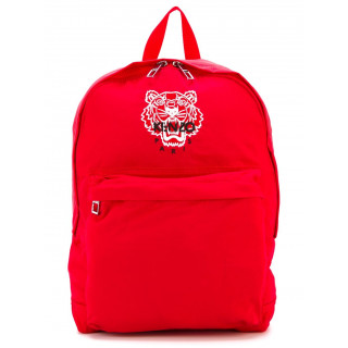 Kenzo Tiger Red Nylon Backpack