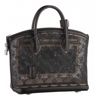 Louis Vuitton Transparent Lockit Noir Bag
