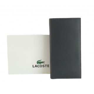 Lacoste Black Leather Card Holder