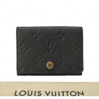 Louis Vuitton Monogram Empreinte Leather Business Card Holder Wallet