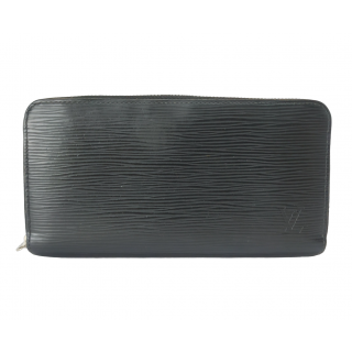 Louis Vuitton Black Epi Leather Zippy Wallet