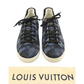 Louis Vuitton Frontrow Blue Camo Sneaker