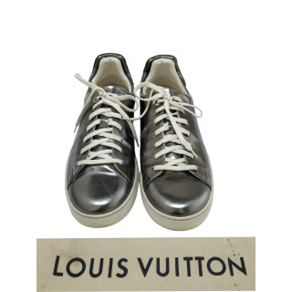 Louis Vuitton Metallic Silver Frontrow Sneakers