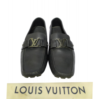 Louis Vuitton Black Monte Carlo Driving Moccasin