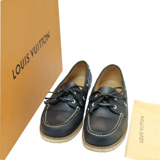 Louis Vuitton Marina Bay Leather Loafers