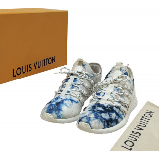 Louis Vuitton Monogram Denim Tie Dye Fastlane Sneakers