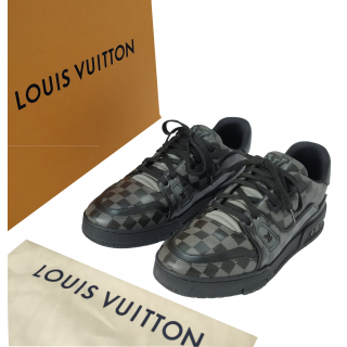Louis Vuitton Mens Damier Tenis Trainer Sneakers