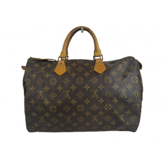 Louis Vuitton Monogram Canvas Speedy 35 Handbag