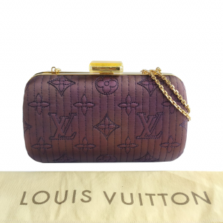 Louis Vuitton Limited Edition Monogram Minaudiere Motard Clutch
