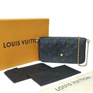 Buy Pre-owned & Brand new Luxury Louis Vuitton Monogram Empreinte Leather  Felicie Pochette Online
