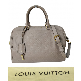 Louis Vuitton Monogram Empreinte Leather Speedy 30 Bandouliere Bag