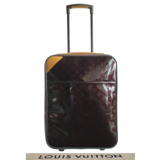 Louis Vuitton Amarante Monogram Vernis Pegase 45 Suitcase