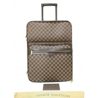 Louis Vuitton Damier Ebene Canvas Pegase 55 Business Suitcase