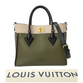 Louis Vuitton On My Side MM Monogram Canvas and Leather Tote