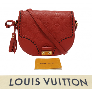 Louis Vuitton Red Monogram Empreinte Leather Junot Shoulder Bag
