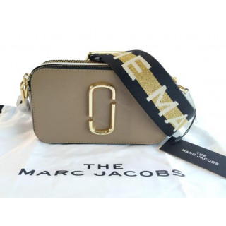 Marc Jacobs French Grey Snapshot Small Camera Crossbody Bag