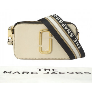 Marc Jacobs White Snapshot Small Crossbody Bag