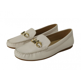 Michael Kors Reed White Faux Leather Loafer