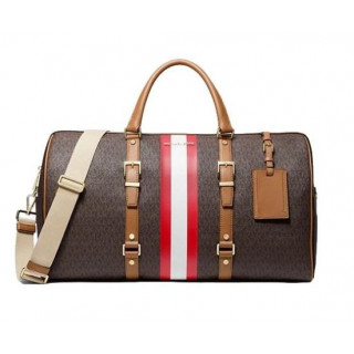 Michael Kors Bedford Travel Extra-Large Logo Stripe Weekender Bag