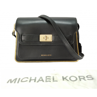 Michael Kors Black Tatiana Medium Crossbody Bag