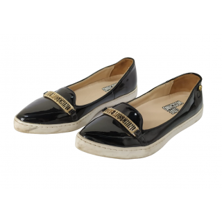 Love Moschino Pointed Ballet Flats