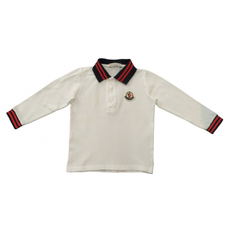 Moncler Enfant Patch Polo Shirt 