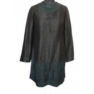 Manish Gupta Black Embroidery Dress