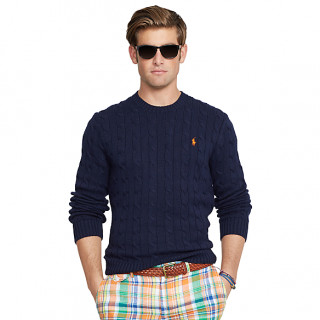 Polo Ralph Lauren Navy Cashmere Sweater 2