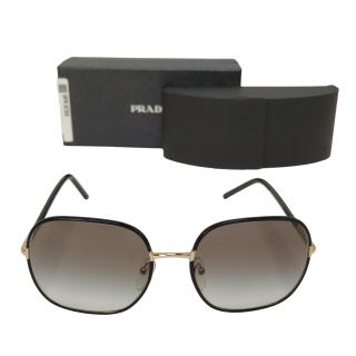 Prada Pale Gold/Black Gradient Sunglasses