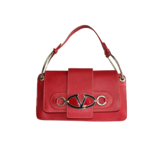 Valentino Red Patent Shoulder Bag