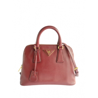 Prada Saffiano Lux Leather Promenade Shoulder Bag