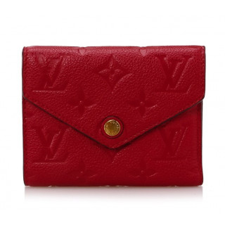 Louis Vuitton Empreinte Red Victorine Wallet