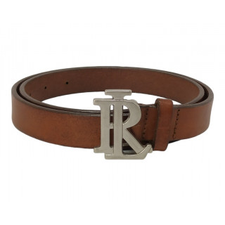 Ralph Lauren RL Logo Buckle Leather Belt
