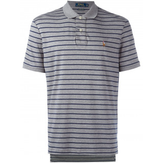Polo Ralph Lauren Grey Polo Striped T-Shirt