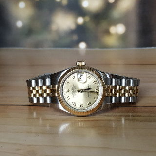 Rolex Lady-Datejust 26 Gold & Steel Watch 179173