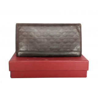 Salvatore Ferragamo Long Bifold Leather Wallet