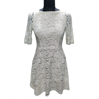 Reiss White Lace Dress