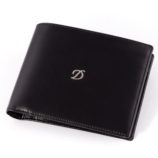 S.T. Dupont Men's Ligne D Calfskin Leather Wallet 