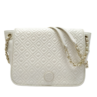 Tory Burch Quilted Leather Marion Flap Shoulder Bag