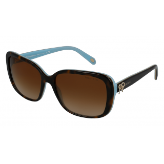 Tiffany & Co TF 4092 Havana/Blue Sunglasses