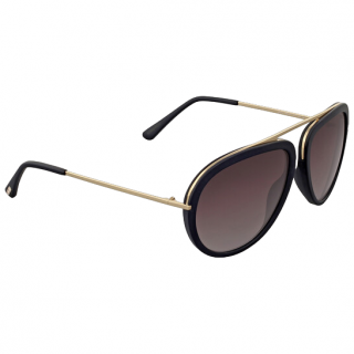 Tom Ford Stacy 57mm Matte Black Sunglasses
