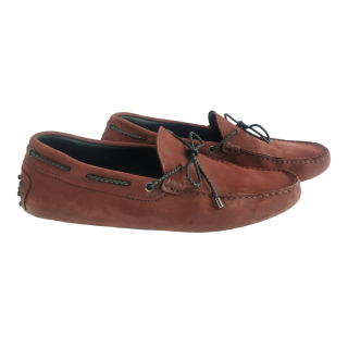 Tods Gommini Suede Laccetto Driver Loafer
