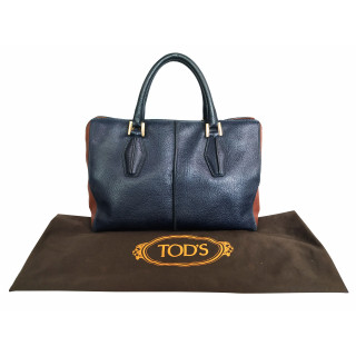 Tods D-Styling Medium Bauletto Leather Tote