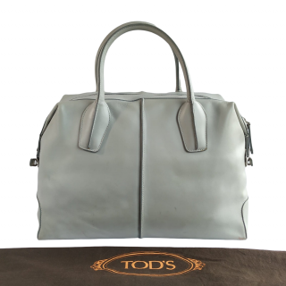 Tods D-Styling Medium Leather Bauletto Bag