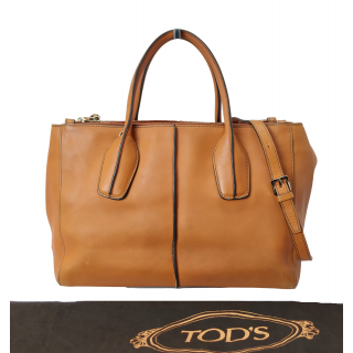 Tods D-Styling Bauletto Leather Bag