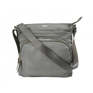 Tumi Grey Nylon Crossbody Handbag