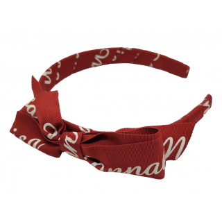 Monnalisa Red Bow Headband