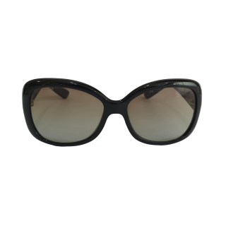Versace Polarized Black Butterfly Sunglasses